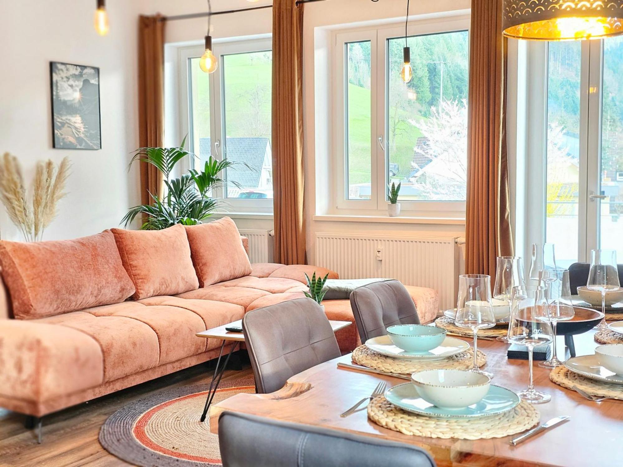 Design-Apartment I Black Forest I Boxspring I Nespresso I Spielplatz 上哈尔默斯巴赫 外观 照片