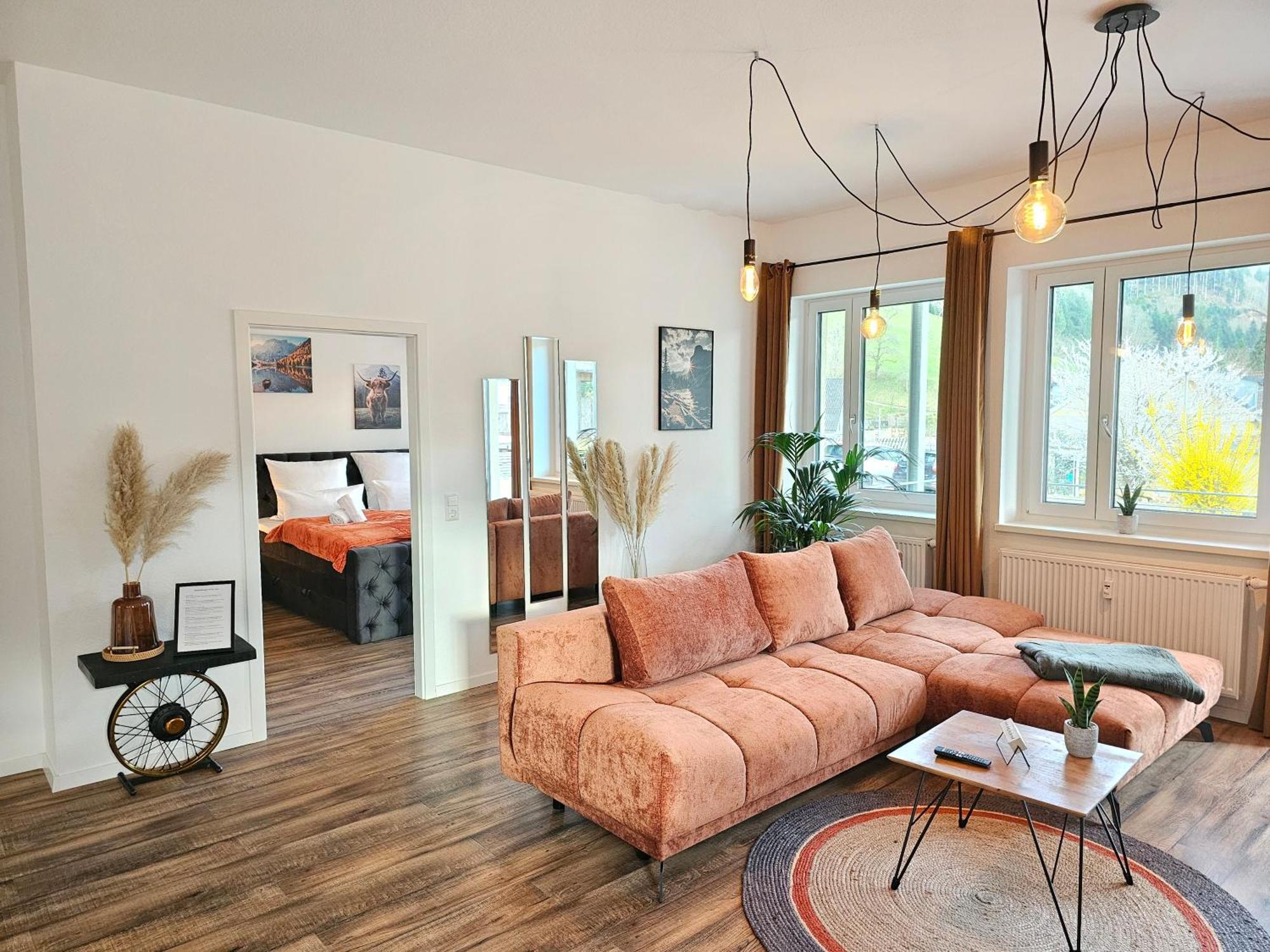 Design-Apartment I Black Forest I Boxspring I Nespresso I Spielplatz 上哈尔默斯巴赫 外观 照片