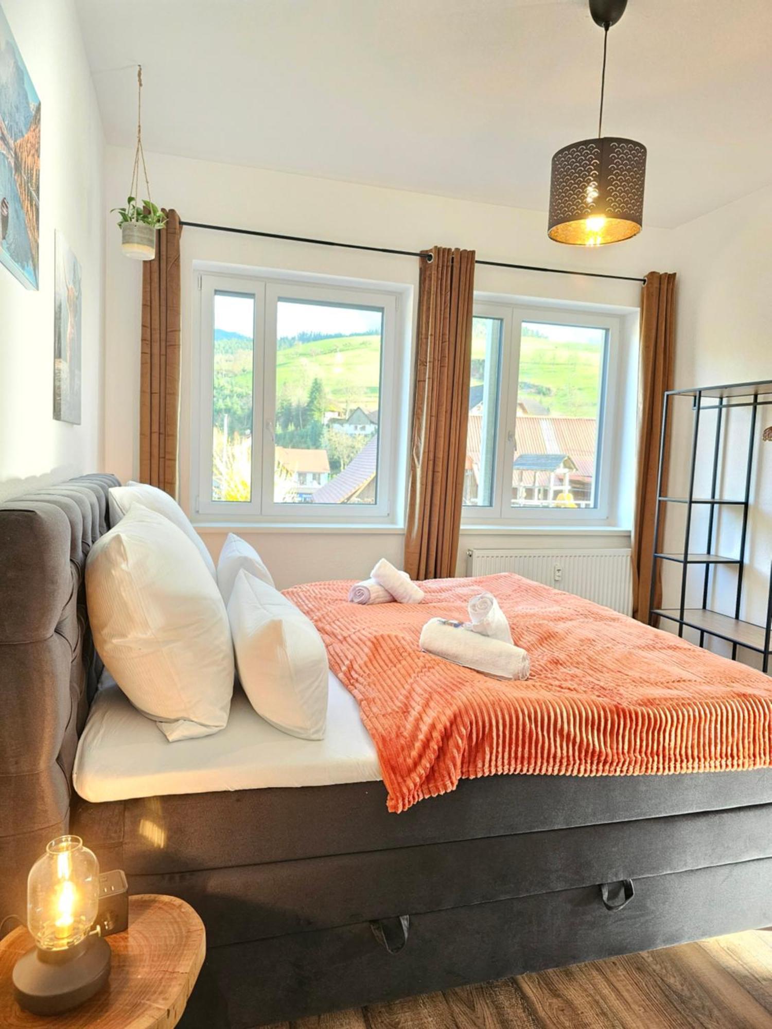 Design-Apartment I Black Forest I Boxspring I Nespresso I Spielplatz 上哈尔默斯巴赫 外观 照片